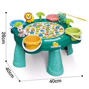 اسباب بازی میز ماهیگیری موزیکال FISHING GAME TABLE _اسباب بازی نوزادی